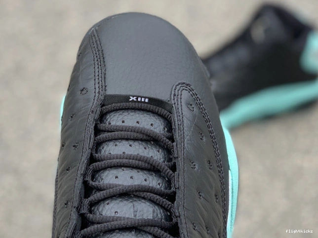 13 Green Air Jordan Retro Island 414571-030 Black 0819